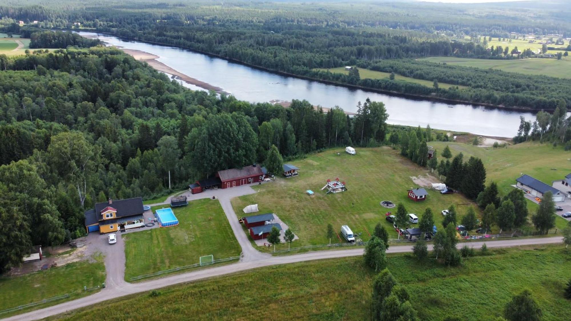 Camping Djupdalen Hotel Eksharad Exterior photo